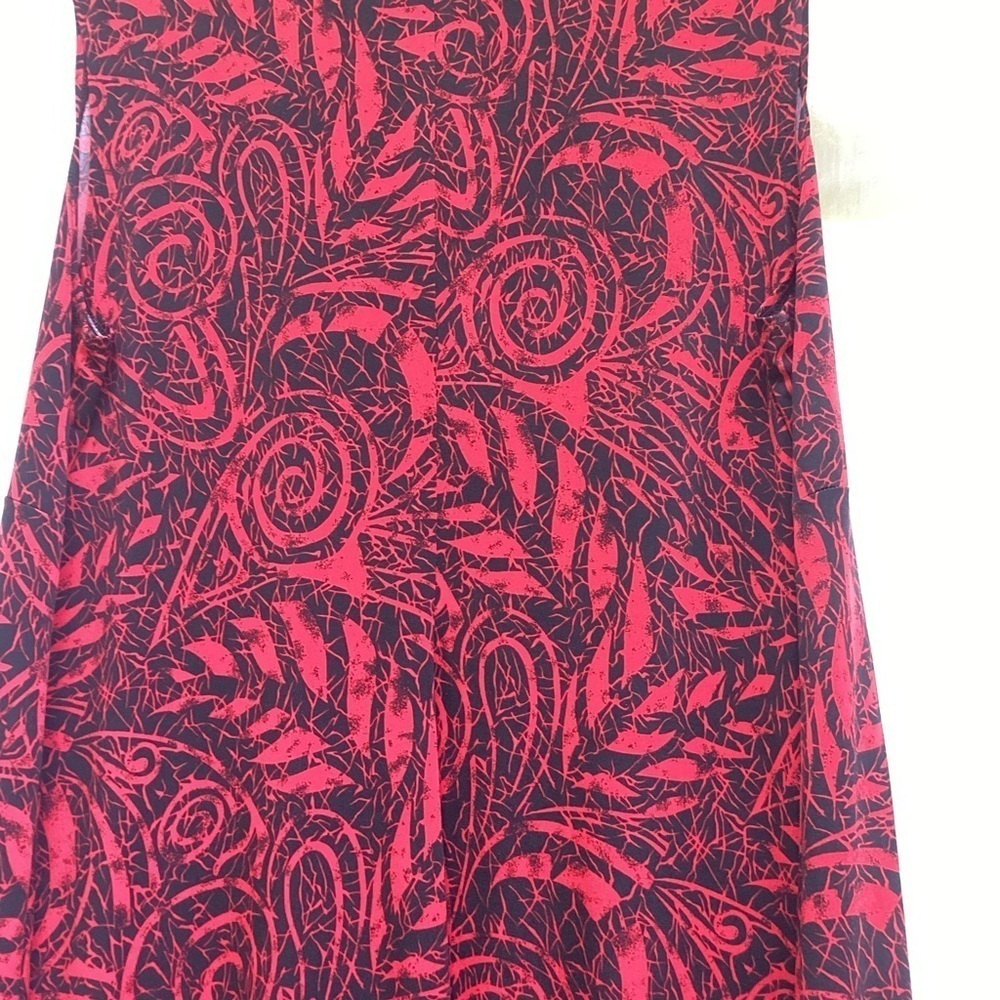 Preseption Women red and black patterned academia dress, size XL - Picture 7 of 9